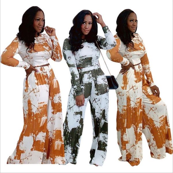 women's two piece pants tie dye printed set long sleeve crop wide leg matching sets loose casual sweat suit autumn winter 2021, White
women's two piece pants tie dye printed set long sleeve crop wide leg matching sets loose casual sweat suit autumn winter 2021, White
