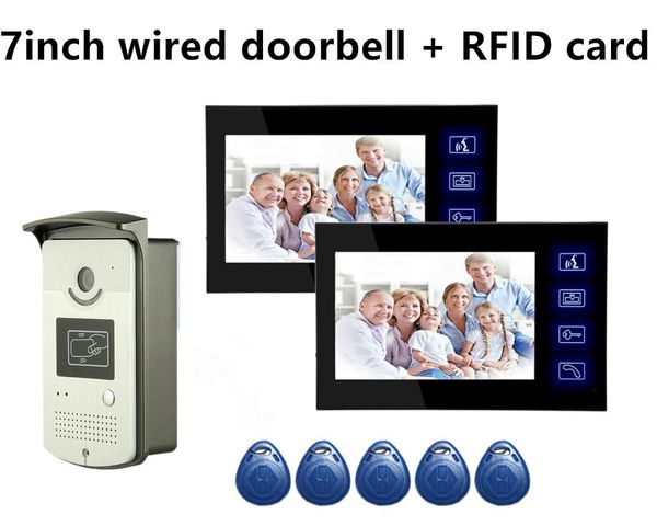 wired home 7'' tft lcd video intercom doorbell system monitor door phone ir coms outdoor camera 700tvl white screen phones
wired home 7'' tft lcd video intercom doorbell system monitor door phone ir coms outdoor camera 700tvl white screen phones