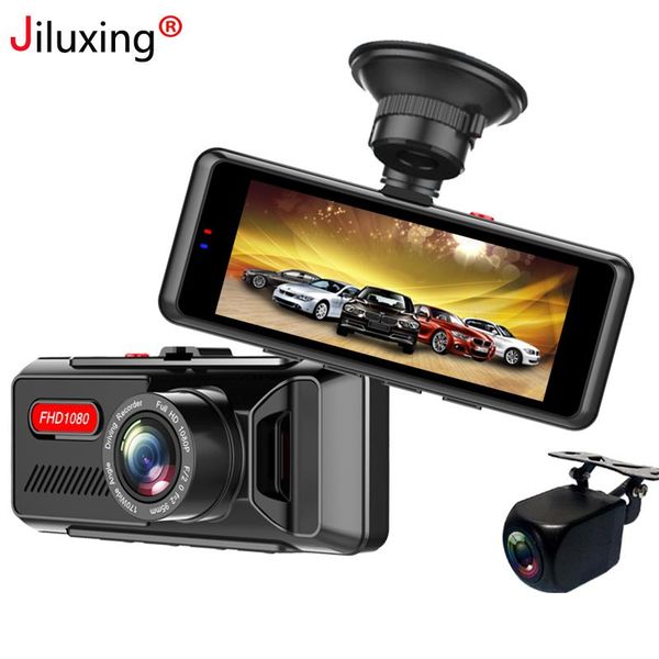 jiluxing 3" 1080p dash cam two cameras mini car dvr with 720p rear camera auto digital video recorder registrator night vision dvrs
jiluxing 3" 1080p dash cam two cameras mini car dvr with 720p rear camera auto digital video recorder registrator night vision dvrs