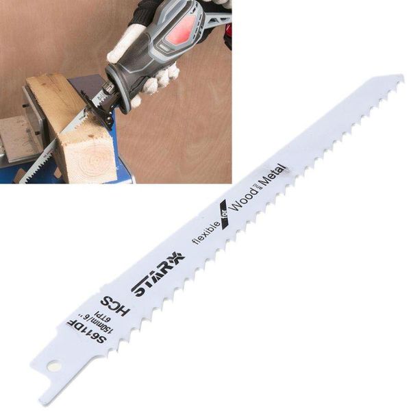 hand tools high carbon steel s611df 150mm 6" reciprocating saw blade effective for cutting wood woodworking
hand tools high carbon steel s611df 150mm 6" reciprocating saw blade effective for cutting wood woodworking