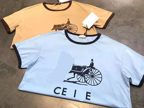high version spring summer 2021 new fashion saijiamala car printed neckline with white cuffs and fresh women's short sleeves
high version spring summer 2021 new fashion saijiamala car printed neckline with white cuffs and fresh women's short sleeves