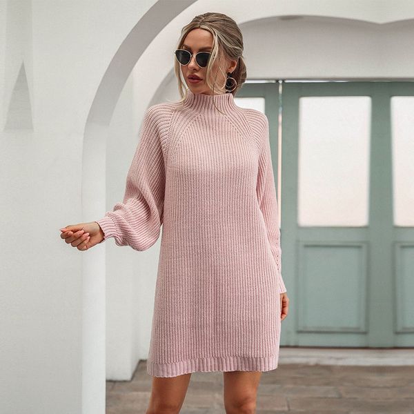 autumn winter half turtleneck knitted casual lantern sleeve solid color short dress for women 2020 new fashion, Black;gray
autumn winter half turtleneck knitted casual lantern sleeve solid color short dress for women 2020 new fashion, Black;gray