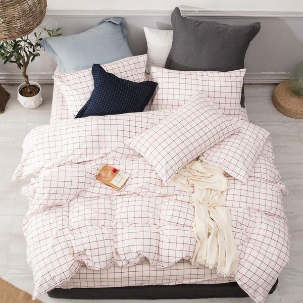 bedding sets michiko home textiles simple monotone plaid quilt cover bed sheet pillowcase solid color all cotton double four piece set
bedding sets michiko home textiles simple monotone plaid quilt cover bed sheet pillowcase solid color all cotton double four piece set