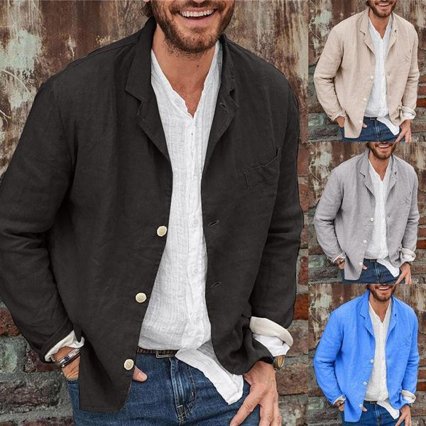 men's casual shirts 2021 fashion linen shirt men loose long sleeve autumn winter camisa social masculina manga longa suit collar, White;black
men's casual shirts 2021 fashion linen shirt men loose long sleeve autumn winter camisa social masculina manga longa suit collar, White;black