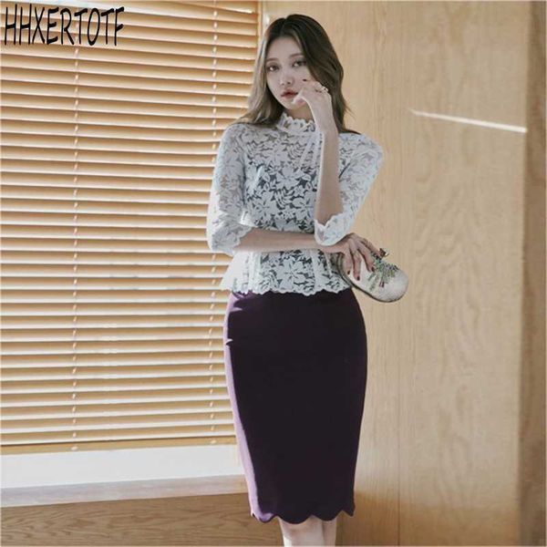 spring lace stitching pencil dresses casual chic fashion women elegant ol dress 210531, Black;gray
spring lace stitching pencil dresses casual chic fashion women elegant ol dress 210531, Black;gray