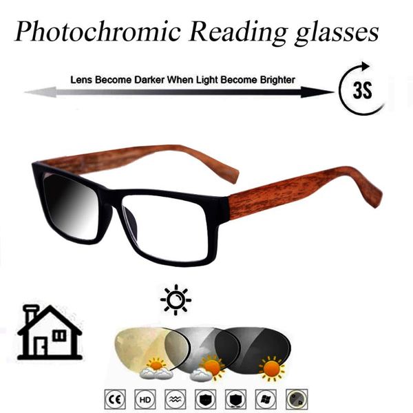 sunglasses pochromic gray reading glasses ultralight trend fashion for men women black wooden frame rectangular+0.75to +4.0, White;black
sunglasses pochromic gray reading glasses ultralight trend fashion for men women black wooden frame rectangular+0.75to +4.0, White;black