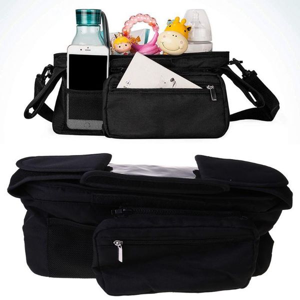 stroller parts & accessories pram buggy organiser bag with mobile phone pocket holder zipped lid. black pushchair
stroller parts & accessories pram buggy organiser bag with mobile phone pocket holder zipped lid. black pushchair