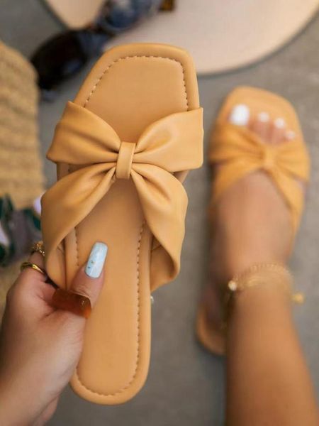 slippers summer women elegant outdoor slides bow-tied cross knot quality leather flat heel open toe fashion modern ladies shoes, Black
slippers summer women elegant outdoor slides bow-tied cross knot quality leather flat heel open toe fashion modern ladies shoes, Black