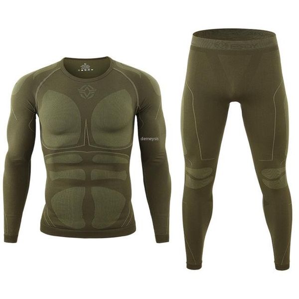 hunting sets long sleeve winter thermal underwear tactical training military slim clothes pants keep warm clothing, Camo
hunting sets long sleeve winter thermal underwear tactical training military slim clothes pants keep warm clothing, Camo