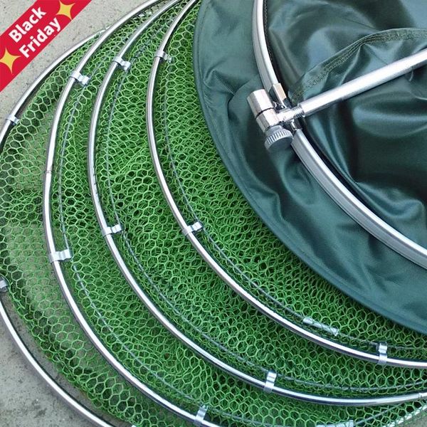 fishing accessories double stainless steel rings 5 layers collapsible fish care net folding shrimp minnow trap dip cage 50kg load b099
fishing accessories double stainless steel rings 5 layers collapsible fish care net folding shrimp minnow trap dip cage 50kg load b099