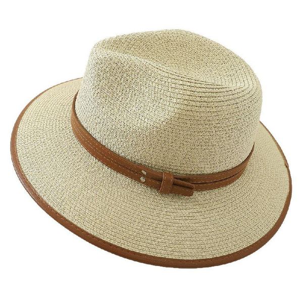 wide brim hats summer british retro jazz hat seaside tour sun visor ladies sunscreen straw for women fashion vacation beach, Blue;gray
wide brim hats summer british retro jazz hat seaside tour sun visor ladies sunscreen straw for women fashion vacation beach, Blue;gray
