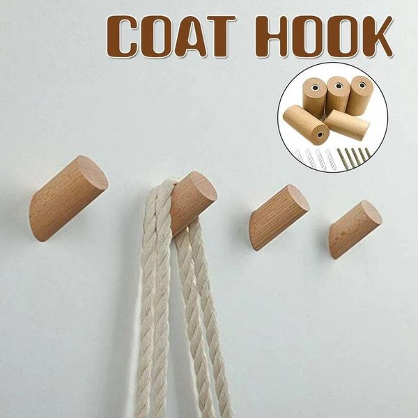 hooks & rails 3 sizes natural wood clothes hanger wall mounted coat hook decorative key hat scarf handbag hangers bathroom storage rack
hooks & rails 3 sizes natural wood clothes hanger wall mounted coat hook decorative key hat scarf handbag hangers bathroom storage rack