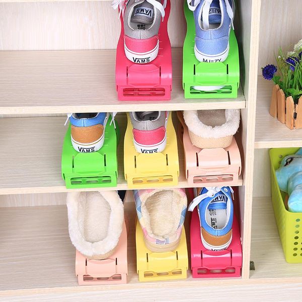 adjustable pp plastic double shoe racks sapato living room convenient shoebox shoes organizer stand shelf 4 colors clothing & wardrobe stora
adjustable pp plastic double shoe racks sapato living room convenient shoebox shoes organizer stand shelf 4 colors clothing & wardrobe stora