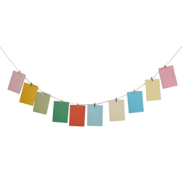 frames and mouldings 10pcs colorful hanging paper 7" po film picture frame w.clips rope
frames and mouldings 10pcs colorful hanging paper 7" po film picture frame w.clips rope