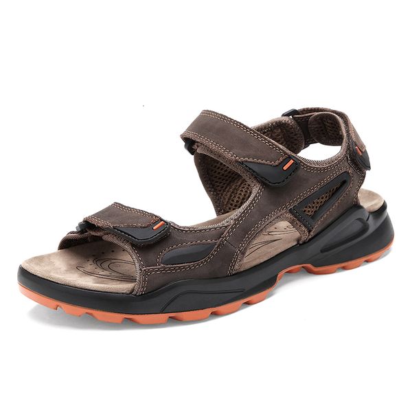 slippers men's summer sandals genuine leather casual outdoor non-slip beach shoes breathable cowhide men' s platform man diyd, Black
slippers men's summer sandals genuine leather casual outdoor non-slip beach shoes breathable cowhide men' s platform man diyd, Black