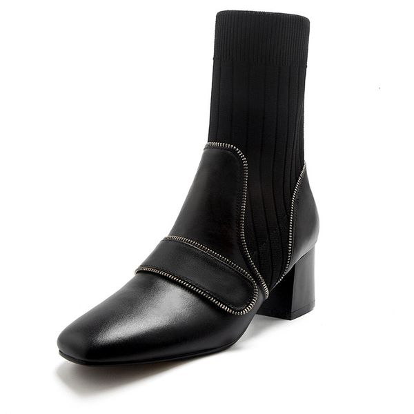 asumer sell warm square jump shoes women high-quality genuine leather knitting autumn woman boots, Black
asumer sell warm square jump shoes women high-quality genuine leather knitting autumn woman boots, Black