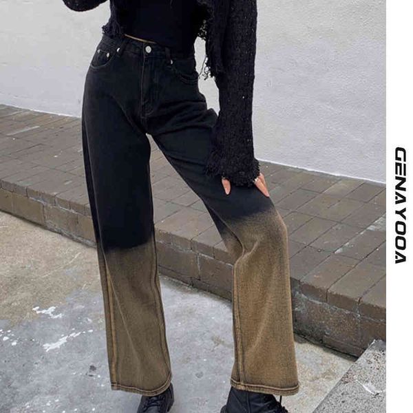 genayooa vintage high waist casual loose tied jean trousers streetwear korean style balck denim jeans womens boyfirend 210417, Blue
genayooa vintage high waist casual loose tied jean trousers streetwear korean style balck denim jeans womens boyfirend 210417, Blue