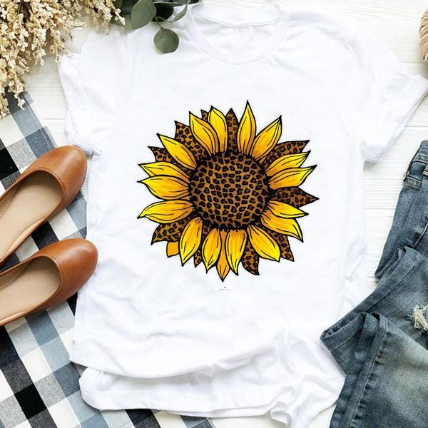 women lady flower leopard sunflower floral cute fashion print shirt clothes t tee womens tshirt for female graphic t-shirt women's, White
women lady flower leopard sunflower floral cute fashion print shirt clothes t tee womens tshirt for female graphic t-shirt women's, White