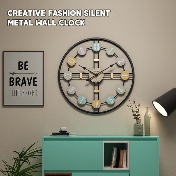 large metal wall clock vintage watch mute digital clocks room decor mechanism modern design home decoration accessories
large metal wall clock vintage watch mute digital clocks room decor mechanism modern design home decoration accessories