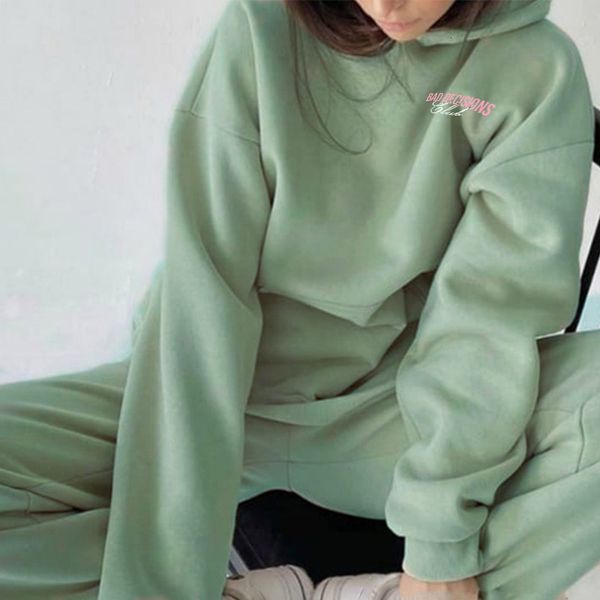 women's tracksuits letter print suit tracksuit 2 piece set casual woman spring oversized hooded long sleeve hoodie female sport pa, Gray
women's tracksuits letter print suit tracksuit 2 piece set casual woman spring oversized hooded long sleeve hoodie female sport pa, Gray