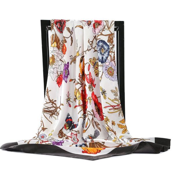 scarves fashion grid flowers print satin square scarf women imitated silk plus size polyester shawl hijab, Blue;gray
scarves fashion grid flowers print satin square scarf women imitated silk plus size polyester shawl hijab, Blue;gray