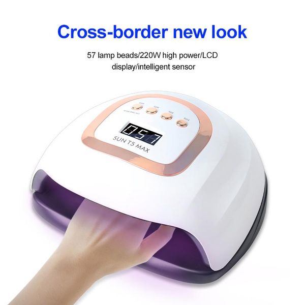 nail dryers sunt5max 220w dryer machine home 57 led uv manicure lamp nails usb cable potherapy for drying
nail dryers sunt5max 220w dryer machine home 57 led uv manicure lamp nails usb cable potherapy for drying