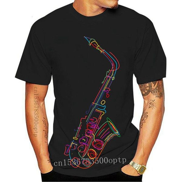 men's t-shirts men short sleeve tshirt stylized saxophone t shirt women t-shirt, White;black
men's t-shirts men short sleeve tshirt stylized saxophone t shirt women t-shirt, White;black