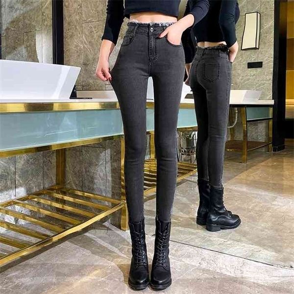 elastic skinny woman plus size high waist pencil pants denim tassel solid wash fashion slim jeans black stretch, Blue
elastic skinny woman plus size high waist pencil pants denim tassel solid wash fashion slim jeans black stretch, Blue