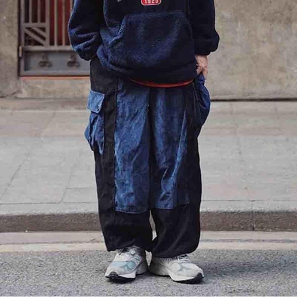 men's pants japanese harajuku casual cargo wide leg hippie streetwear trousers loose men women baggy fashion retro corduroy flare pant, Black
men's pants japanese harajuku casual cargo wide leg hippie streetwear trousers loose men women baggy fashion retro corduroy flare pant, Black