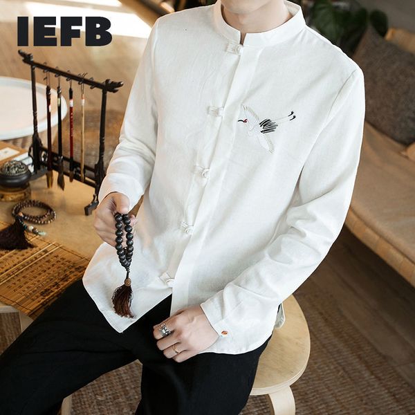 iefb chinoiserie cotton and hemp button tang suit stand collar causal big size long sleeve shirt casual embroidery blouse 9y6018 210524, White;black
iefb chinoiserie cotton and hemp button tang suit stand collar causal big size long sleeve shirt casual embroidery blouse 9y6018 210524, White;black