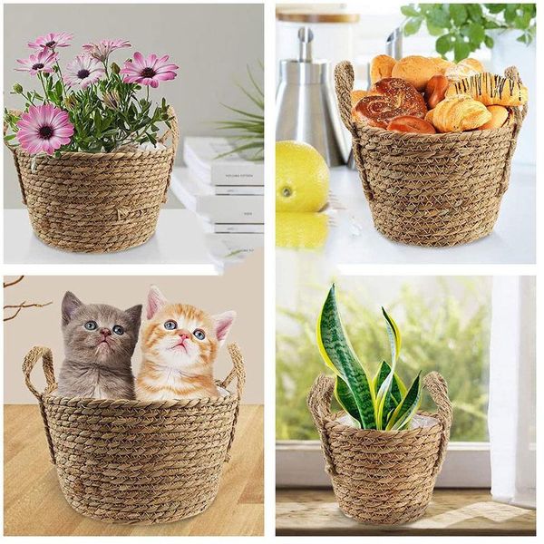 laundry bags handmade storage basket folding clthoes straw wicker rattan seagrass belly garden flower plant pot with handle
laundry bags handmade storage basket folding clthoes straw wicker rattan seagrass belly garden flower plant pot with handle