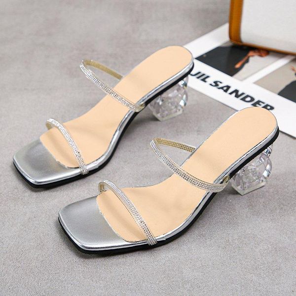 dress shoes fashion high heel square heels slides women rope lattice peep toe outside sippers mujer elegant for 2021, Black
dress shoes fashion high heel square heels slides women rope lattice peep toe outside sippers mujer elegant for 2021, Black