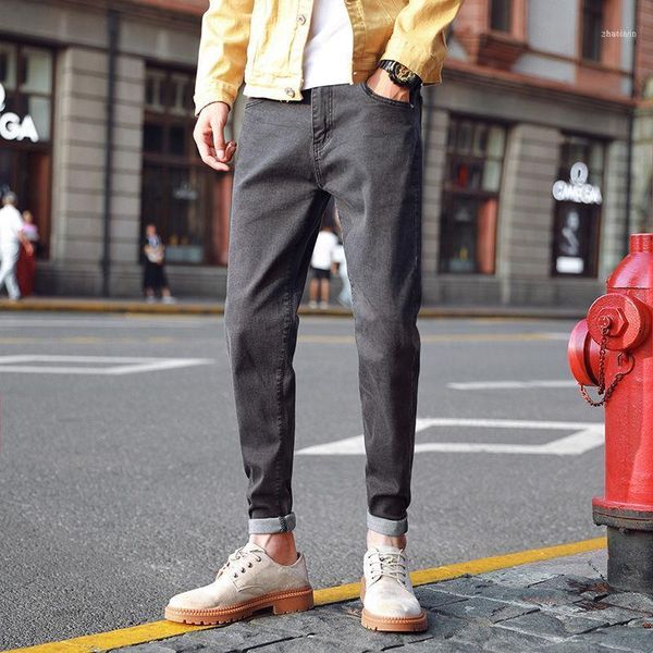 jeans men's stretch slim fit fashion washed retro casual pants men streetwear wild hip hop denim trousers mens 28-361, Blue
jeans men's stretch slim fit fashion washed retro casual pants men streetwear wild hip hop denim trousers mens 28-361, Blue