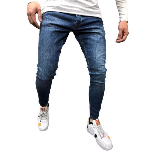 men's jeans mens zipper stretch pants casual slim solid color trousers male plus size pencil fashion denim skinny long d30, Blue
men's jeans mens zipper stretch pants casual slim solid color trousers male plus size pencil fashion denim skinny long d30, Blue