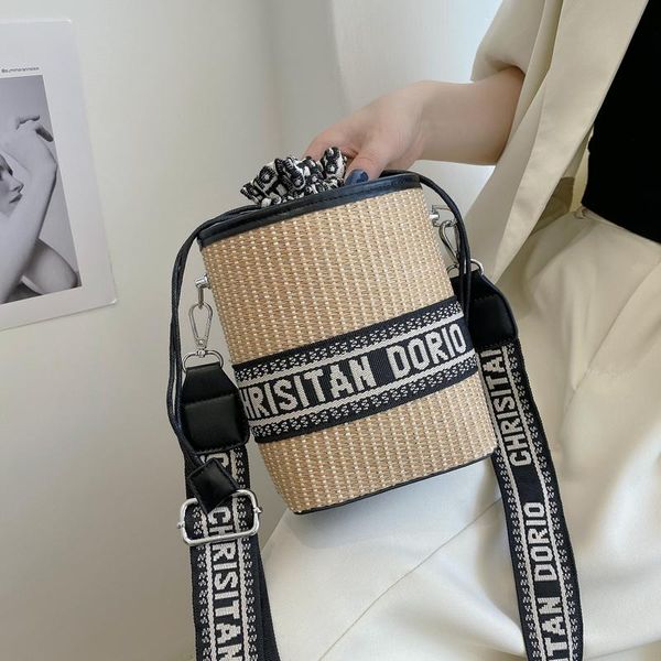 evening bags beach woven straw bag women quality pu leather wide shoulder belt crossbody ladies bohemia bucket female shopping purse
evening bags beach woven straw bag women quality pu leather wide shoulder belt crossbody ladies bohemia bucket female shopping purse