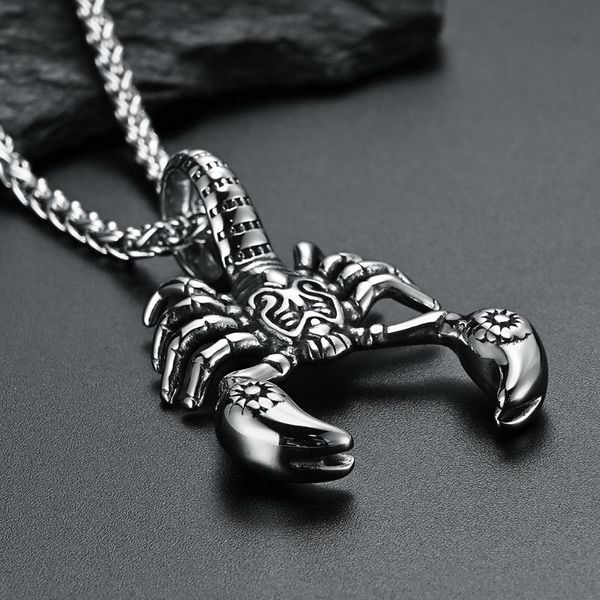 pendant necklaces men hip hop jewelry scorpio long chain silver color scorpion necklace for women punk rock motorcycle party
pendant necklaces men hip hop jewelry scorpio long chain silver color scorpion necklace for women punk rock motorcycle party