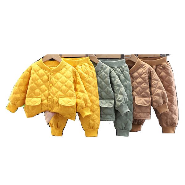 kids winter cotton clothing sets 1-6t baby boys& girls designer thickening warm cotton-padded clothes 3 color comfortable kids solid +pants=, White
kids winter cotton clothing sets 1-6t baby boys& girls designer thickening warm cotton-padded clothes 3 color comfortable kids solid +pants=, White