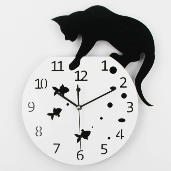 wall clocks cute cat lovely design 2021 diy acrylic quartz clock needles home decoration relogio de parede
wall clocks cute cat lovely design 2021 diy acrylic quartz clock needles home decoration relogio de parede