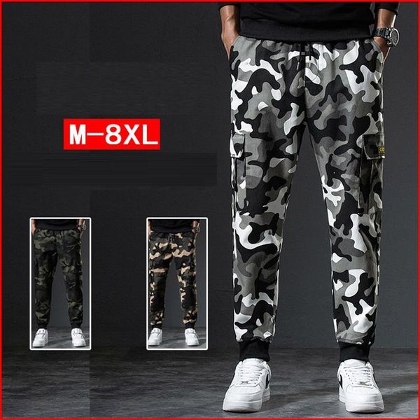 running pants autumn camouflage casual trousers mens plus fat extra-large overalls trendy loose military style sweatpants 8xl jogger, Black;blue
running pants autumn camouflage casual trousers mens plus fat extra-large overalls trendy loose military style sweatpants 8xl jogger, Black;blue