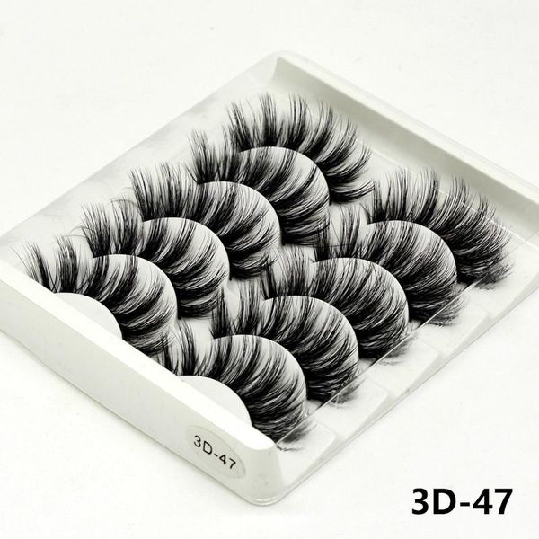 fashion 5pairs 3d synthetic hair false eyelashes natural/thick long eye lashes wispy makeup beauty extension tools 3d-47
fashion 5pairs 3d synthetic hair false eyelashes natural/thick long eye lashes wispy makeup beauty extension tools 3d-47