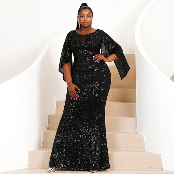 ethnic clothing irregular sleeve sequins long dress elegant cocktail party evening dresses plus size african clothes singer stage wear ys227, Red
ethnic clothing irregular sleeve sequins long dress elegant cocktail party evening dresses plus size african clothes singer stage wear ys227, Red