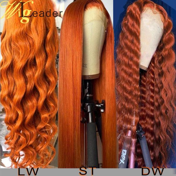 lace wigs wigleader preplucked human hair front ginger orange 13x6 frontal curly 180% wavy, Black;brown
lace wigs wigleader preplucked human hair front ginger orange 13x6 frontal curly 180% wavy, Black;brown