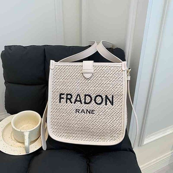 design woven new women's fashion letter straw versatile high-capacity tote bag portable single shoulder diagonal bag handbags
design woven new women's fashion letter straw versatile high-capacity tote bag portable single shoulder diagonal bag handbags