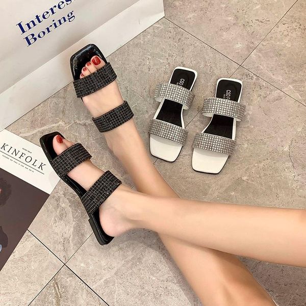 slippers summer women's fashion flip-flops outdoor casual low-heeled ladies' shoes for women, Black
slippers summer women's fashion flip-flops outdoor casual low-heeled ladies' shoes for women, Black