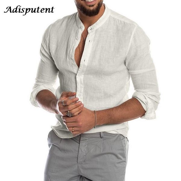 men's casual shirts adisputent blouse cotton linen shirt loose short sleeve tee spring summer handsome men, White;black
men's casual shirts adisputent blouse cotton linen shirt loose short sleeve tee spring summer handsome men, White;black
