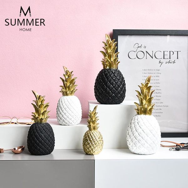 european style 3 color resin gold pineapple figurine craft fruit ornament modern home decoration accessories gift for girl decorative object
european style 3 color resin gold pineapple figurine craft fruit ornament modern home decoration accessories gift for girl decorative object