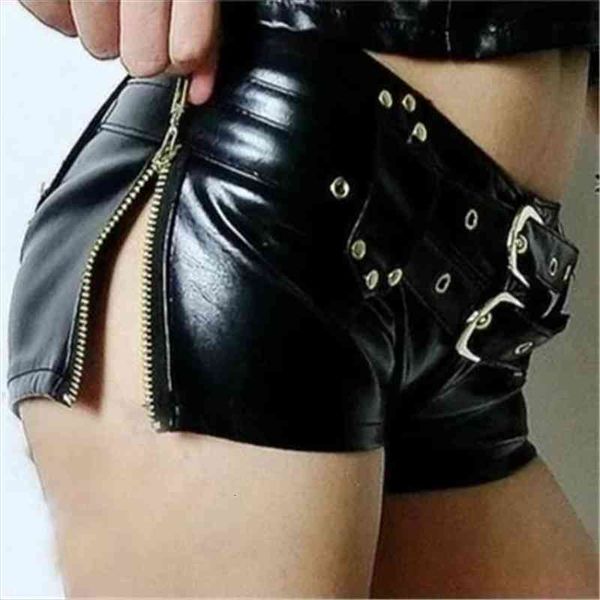 pu leather black lead women short dancer clothes bar jazz singer performance stage dance with belt, White;black
pu leather black lead women short dancer clothes bar jazz singer performance stage dance with belt, White;black