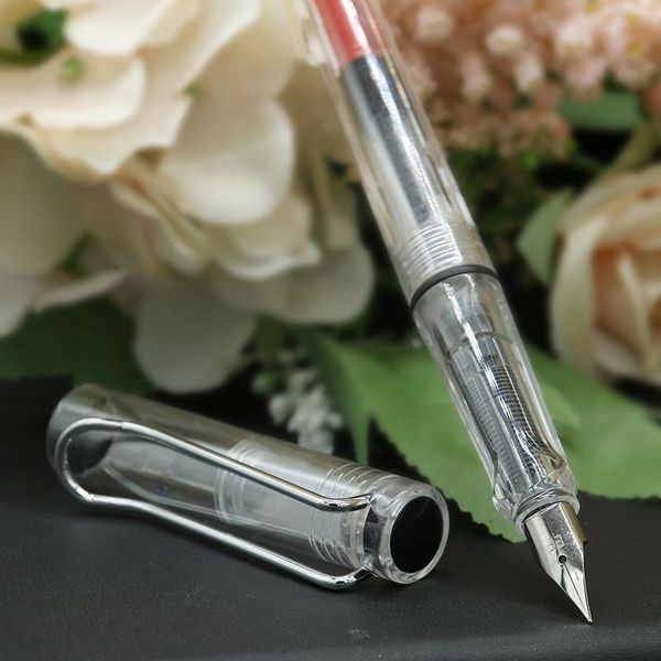 transparent high-quality plastic fashion color fountain pen students office gifts business ink stationery supplies ballpoint pens, Blue;orange
transparent high-quality plastic fashion color fountain pen students office gifts business ink stationery supplies ballpoint pens, Blue;orange