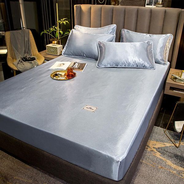 sheets & sets simple and pure color foldable bed sheet ice silk mat set, cool refreshing, suitable for all ages
sheets & sets simple and pure color foldable bed sheet ice silk mat set, cool refreshing, suitable for all ages