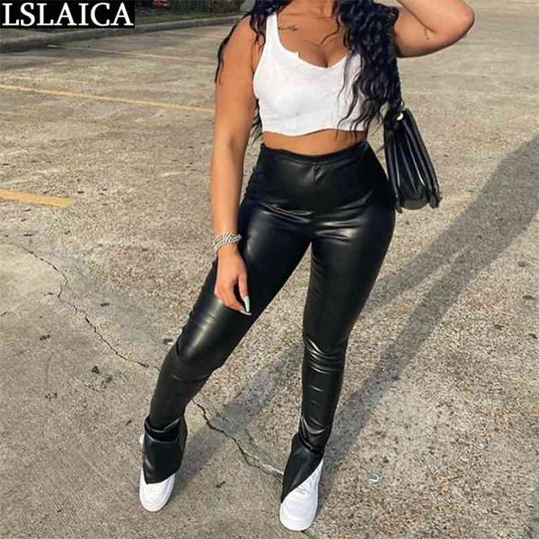 leather pants streetwear women fashion mid waist plus size pu flare skinny full length trousers autumn pantalones 210515, Black;white
leather pants streetwear women fashion mid waist plus size pu flare skinny full length trousers autumn pantalones 210515, Black;white